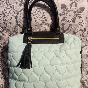 Betsey Johnson NY Mint Oversized Handbag